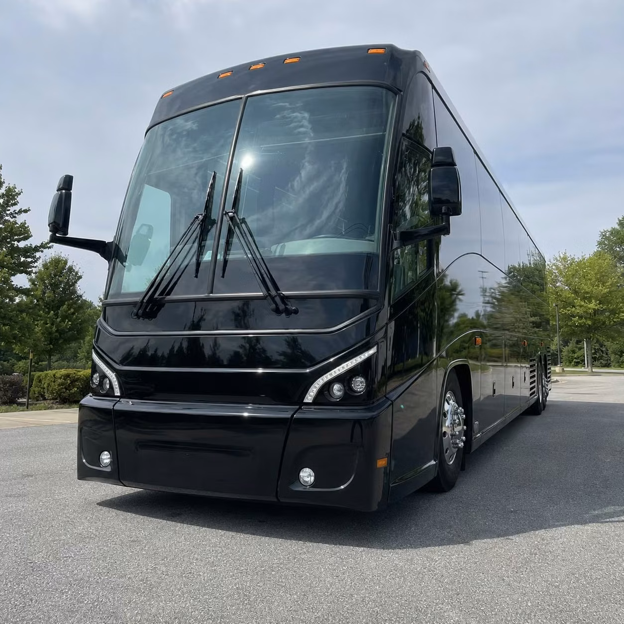 56 passenger charter bus