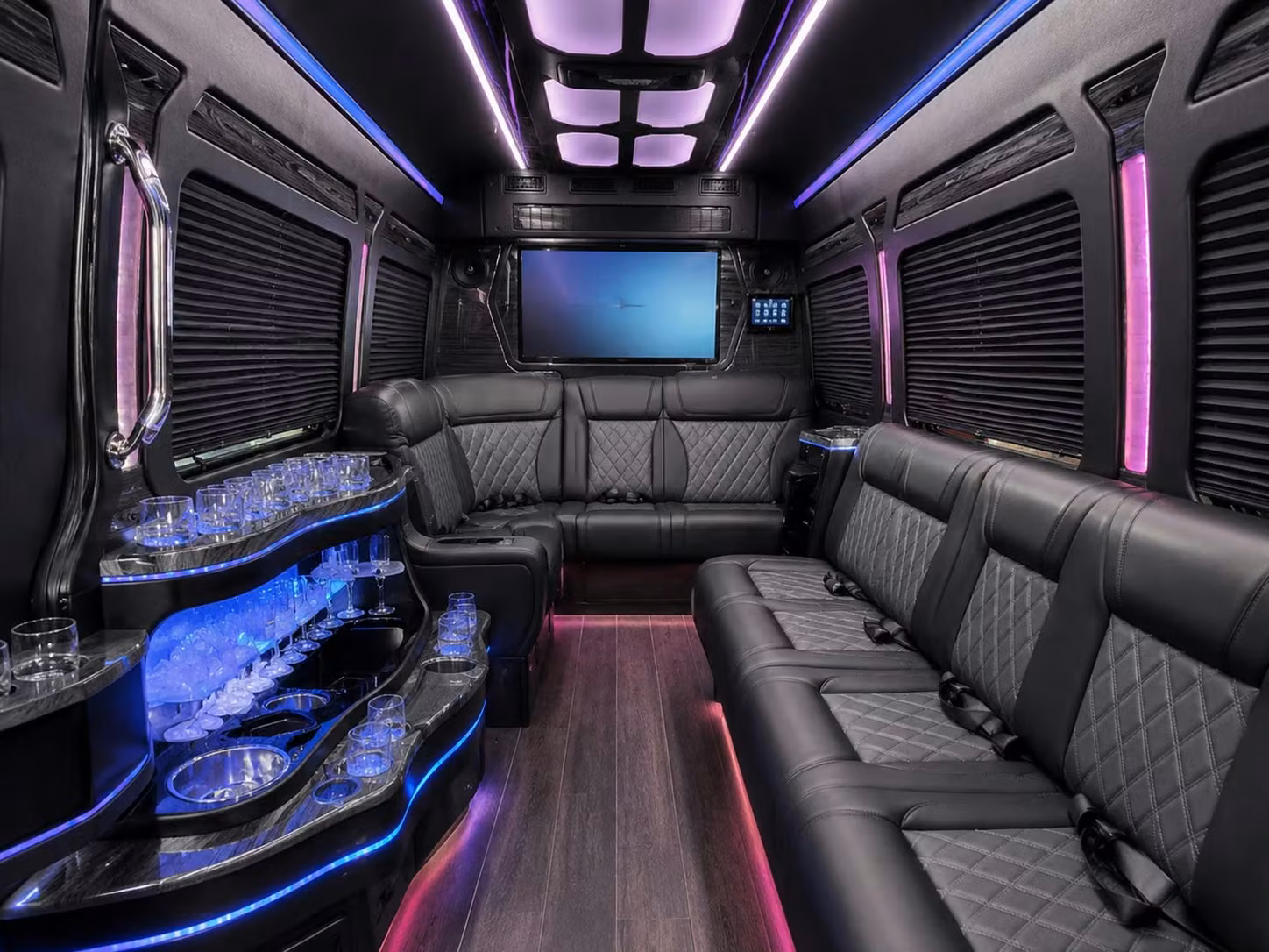 bus rental options for colorado springs trips