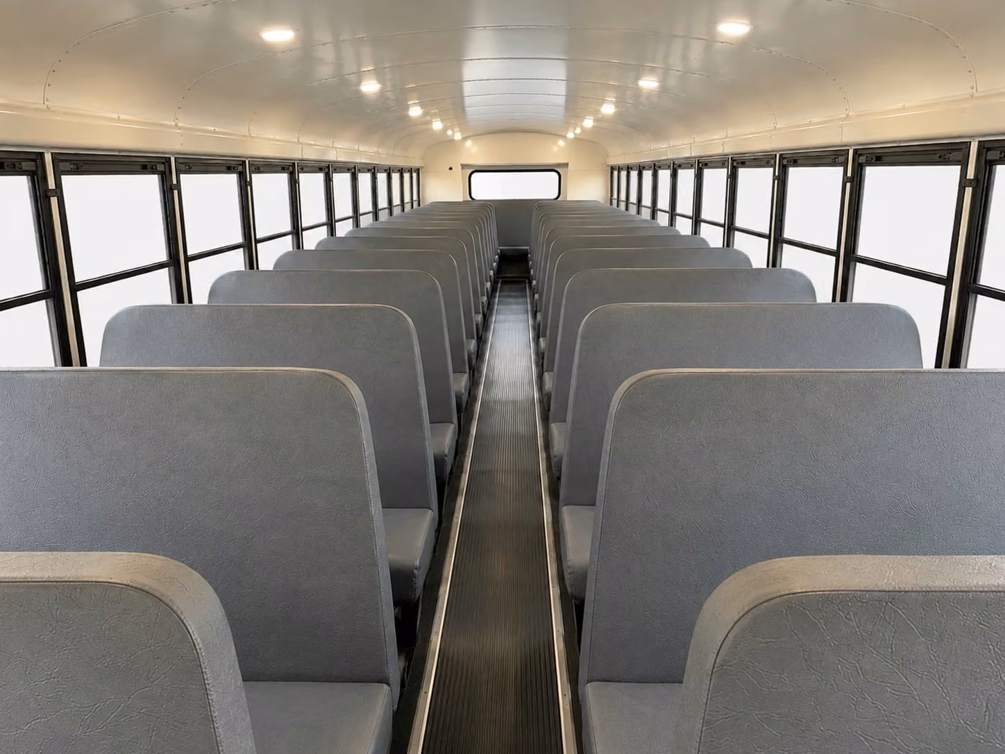 school bus interior