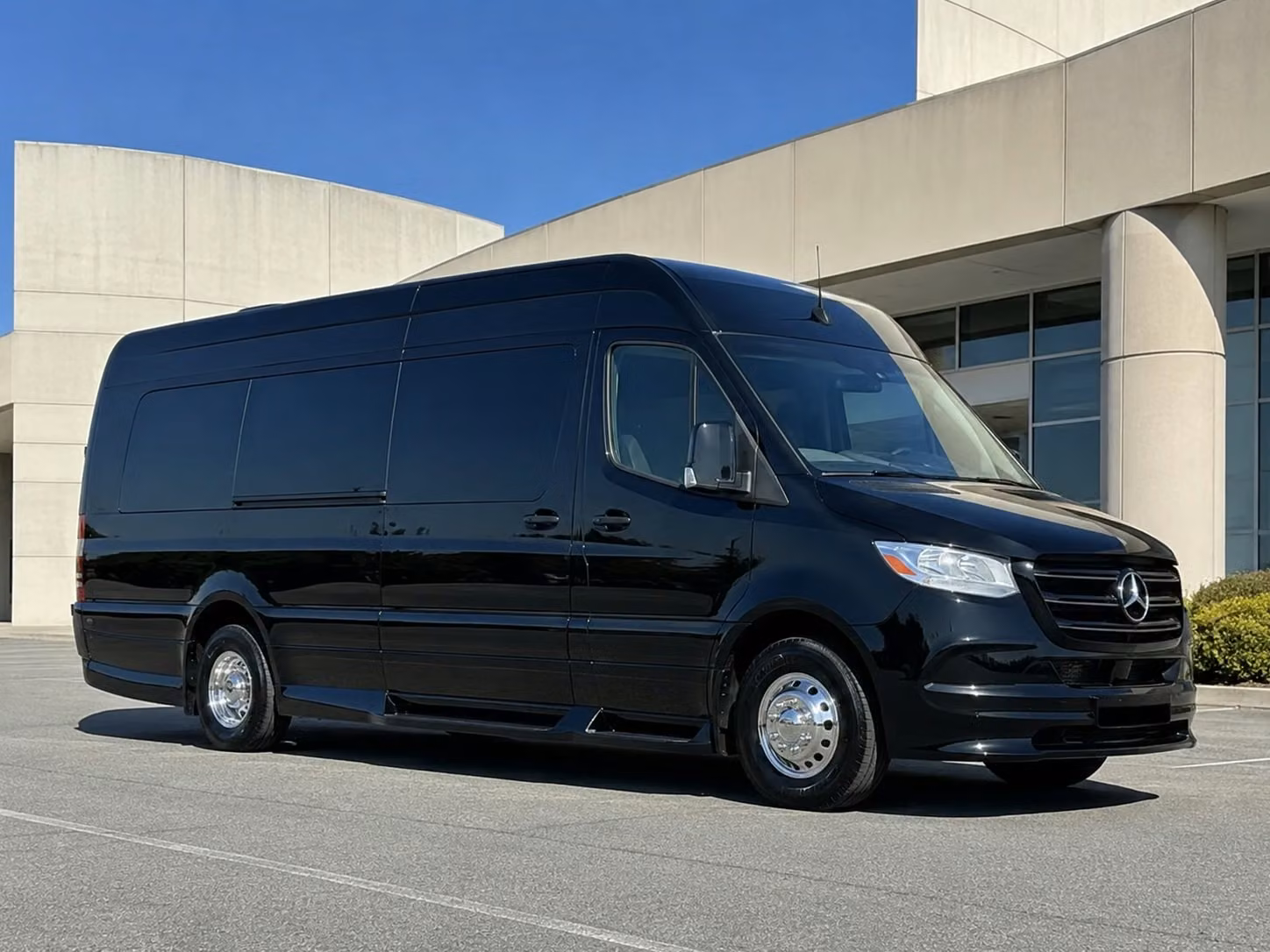 sprinter van with driver