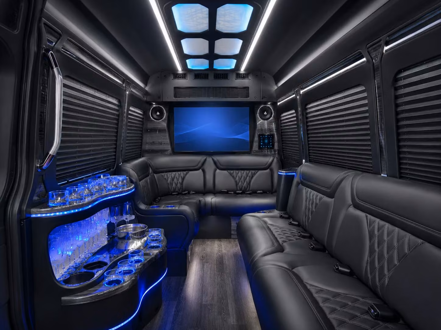 sprinter vans and limo buses for colorado springs prom couples and small groups
